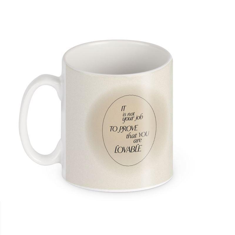 You Are Lovable Mug - view 2