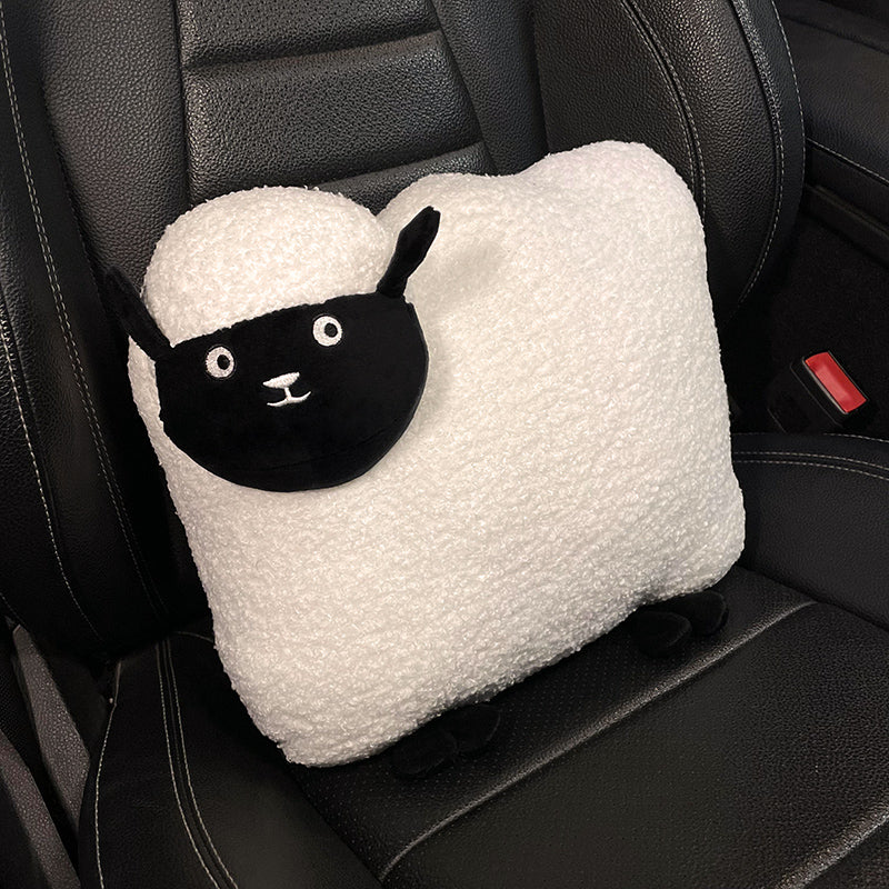Feblilac Sheep Plush Cushion Backrest Cushion - view 13