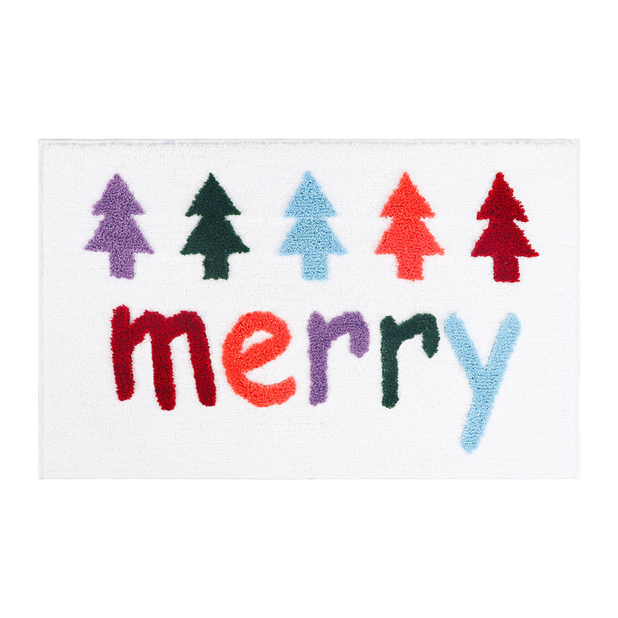 Feblilace Merry Christmas Bath Mat and Runner - Feblilac® Mat