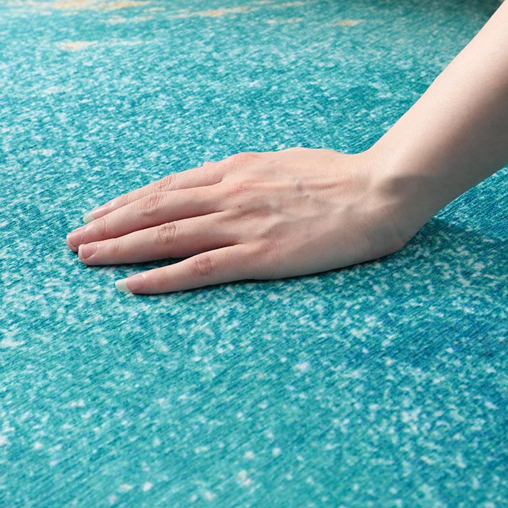 Feblilac Hairless Abstract Star River Mat Rug Carpet - Feblilac® Mat