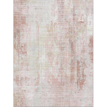 Modern Abstract Rug Light Pink Polyester Rug Washable Non-Slip Backing Area Rug for Bedroom Clearhalo 'Area Rug' 'Modern' 'Rugs' Rug' 1578902