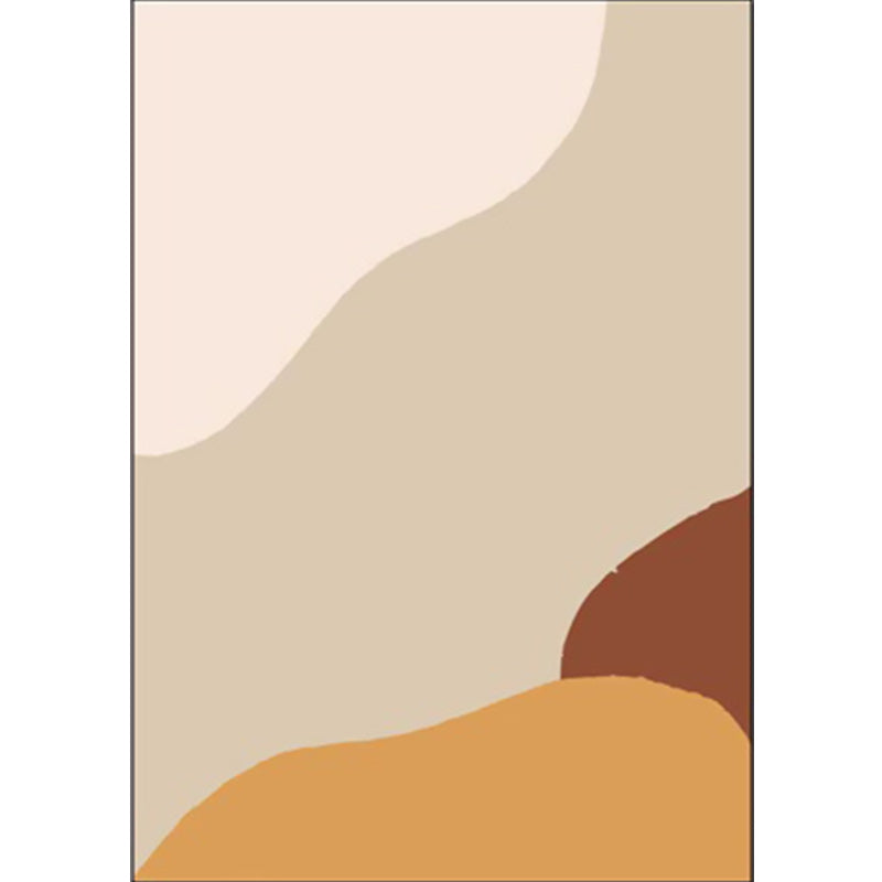 Novelty Living Room Rug Multicolored Color Block Print Rug Polyester Pet Friendly Stain-Resistant Area Rug - view 3