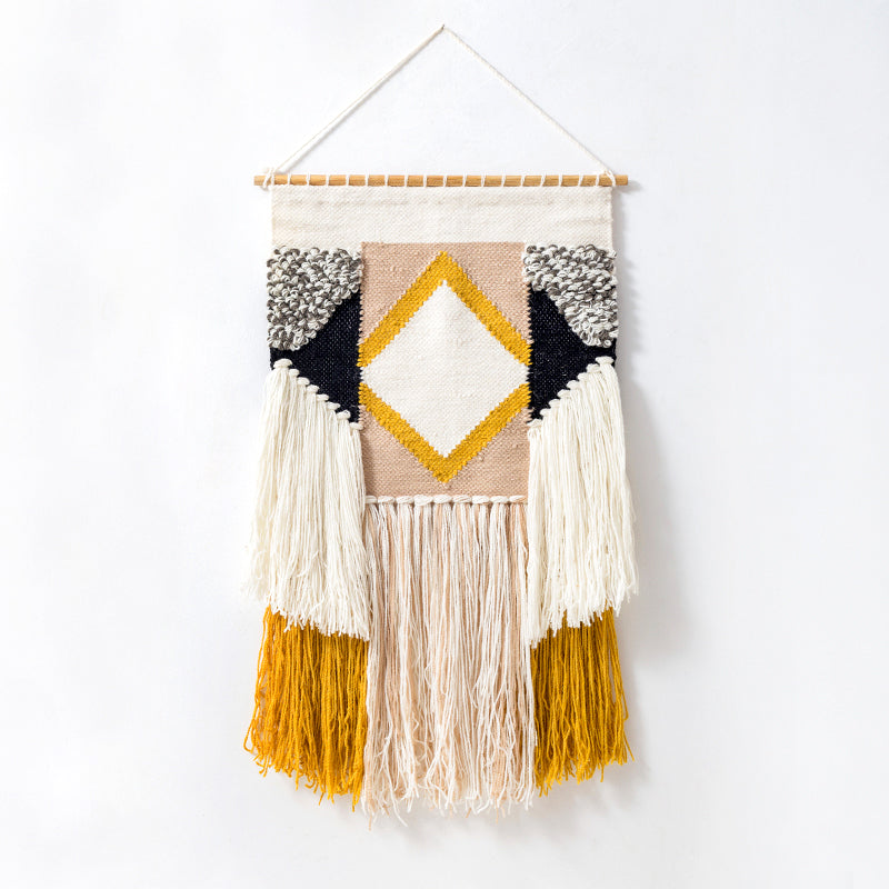 Feblilac Northern Europe Style Tassel Tufted Tapestry - view 17