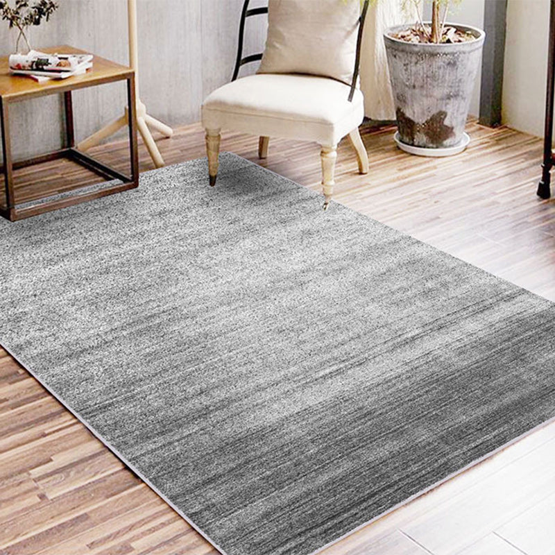 Casual Ombre Rug Green and Blue Synthetic Rug Machine Washable Non-Slip Area Rug for Bedroom Grey Clearhalo 'Area Rug' 'Casual' 'Rugs' Rug' 1634413