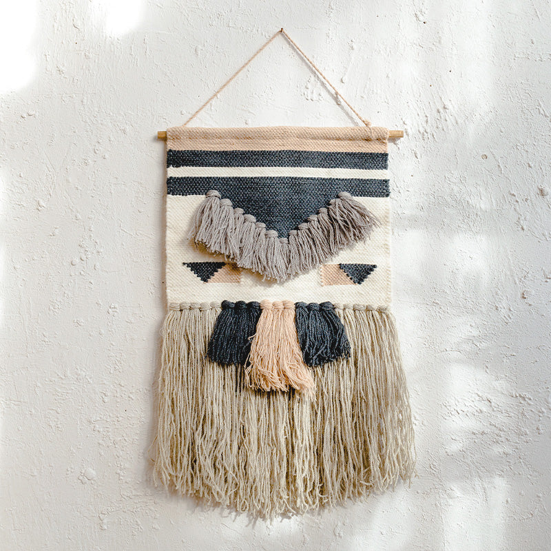 Feblilac Northern Europe Style Tassel Tufted Tapestry - view 18