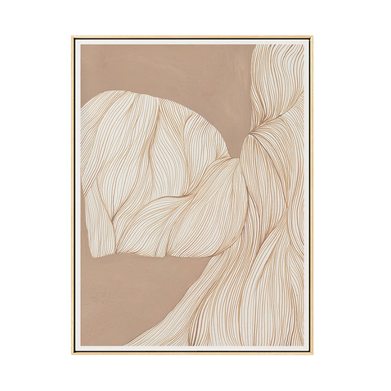 Illustration Devise Pattern Wall Print Dining Room Abstract Canvas in Light Color Clearhalo 'Arts' 'Canvas Art' 1808802