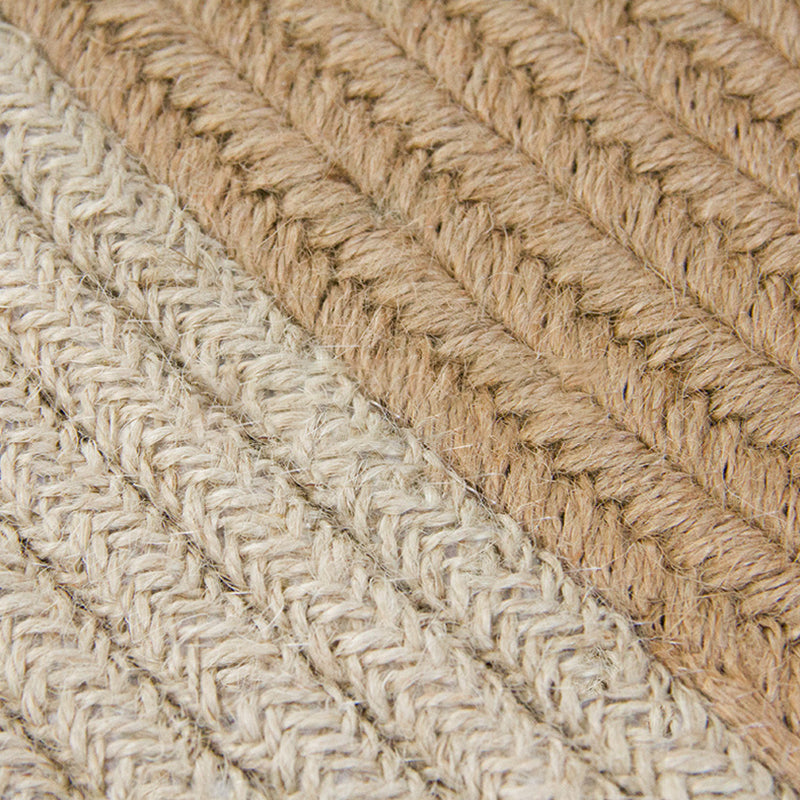 Countryside Solid Color Rug Brown Sisal Rug Non-Slip Backing Washable Pet Friendly Carpet for Home - view 3