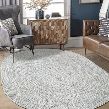 Solid Color Rug Polypropylene Rural Rug Washable Anti-Slip Pet Friendly Area Rug for Living Room White Clearhalo 'Area Rug' 'Rug' 1810616