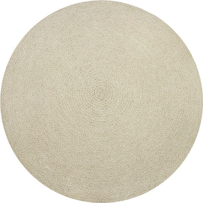 Casual Plain Rug Beige Rural Rug Jute Pet Friendly Washable Non-Slip Area Rug for Decoration - Clearhalo - 'Area Rug' - 'Rug' - 1812258