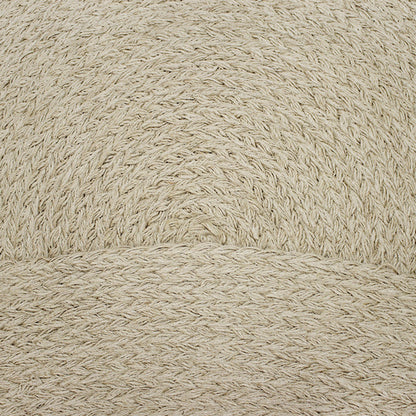 Casual Plain Rug Beige Rural Rug Jute Pet Friendly Washable Non-Slip Area Rug for Decoration - Clearhalo - 'Area Rug' - 'Rug' - 1812261