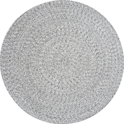 Casual Plain Rug Grey Rural Rug Jute Pet Friendly Washable Non-Slip Area Rug for Decoration - Clearhalo - 'Area Rug' - 'Rug' - 1812362