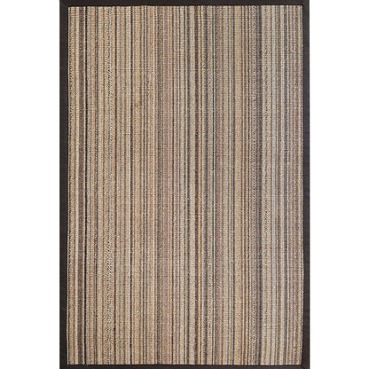 Brown Striped Pattern Rug Sisal Rural Rug Pet Friendly Washable Non-Slip Area Rug for Bedroom - Clearhalo - 'Area Rug' - 'Rug' - 1812452