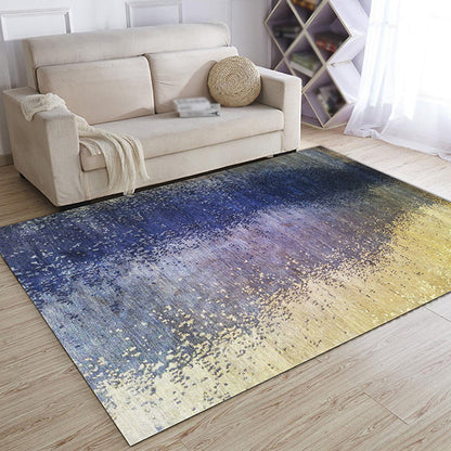 Multicolor Abstract Rug Polyester Industrial Rug Pet Friendly Washable Non-Slip Area Rug for Living Room - Clearhalo - 'Area Rug' - 'Rug' - 1812513