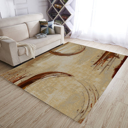 Multicolor Living Room Rug Industrial Abstract Rug Polyester Washable Anti-Slip Backing Pet Friendly Carpet - Clearhalo - 'Area Rug' - 'Rug' - 1812522