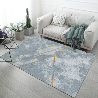 Stylish Abstract Geometric Pattern Rug Multicolor Industrial Rug Polyester Pet Friendly Washable Non-Slip Area Rug for Bedroom Grey Clearhalo 'Area Rug' 'Rug' 1812580