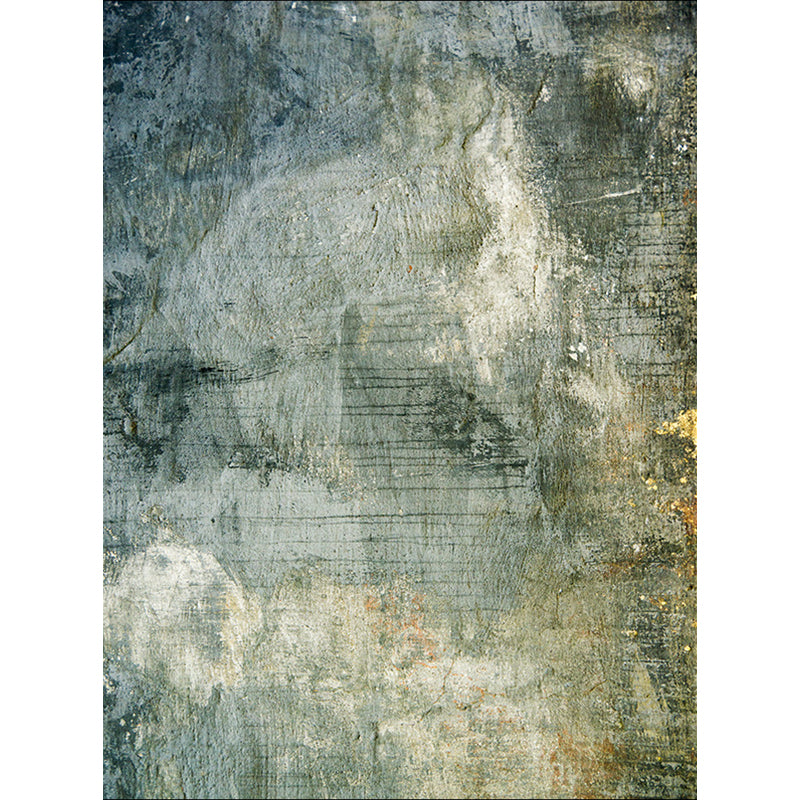 Green Modernism Rug Polyester Abstract Area Rug Pet Friendly Washable Non-Slip Area Rug for Bedroom - view 3