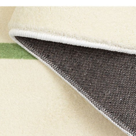 Feblilac Print Modern Minimalist Square Grid Poly Living Room Mat Carpet - view 4