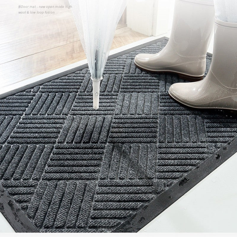 Feblilac Solid Color Entrance Door Mat