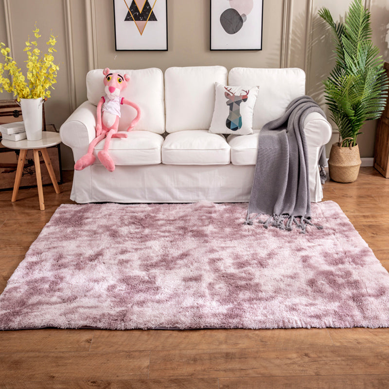 Creative Rust Metal Look Rug Pastel Color Industrial Rug Synthetics Non-Slip Backing Easy Care Carpet for Home - view 3
