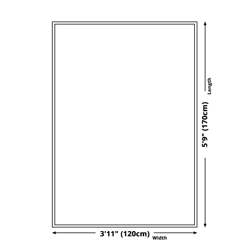 Simple Rural Rug Brown Plain Rug Pet Friendly Washable Non-Slip Area Rug for Living Room Clearhalo 'Area Rug' 'Rug' 1933755
