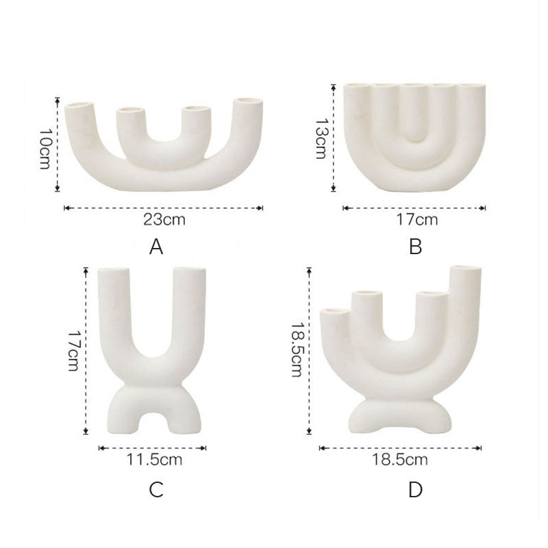 Ceramic Arch Candleholder