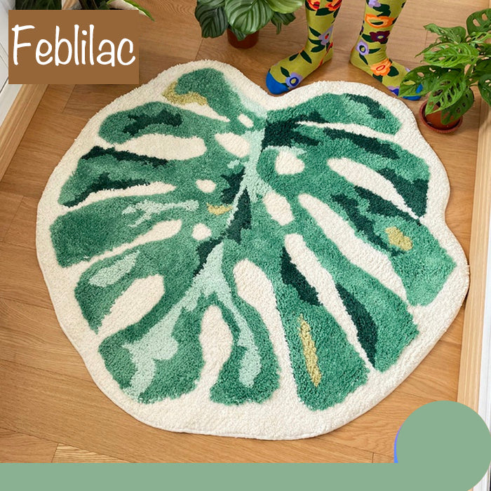 Monstera Deliciosa Leaf Area Mat - Feblilac® Mat