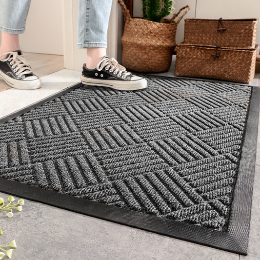 Feblilac Solid Color Entrance Door Mat