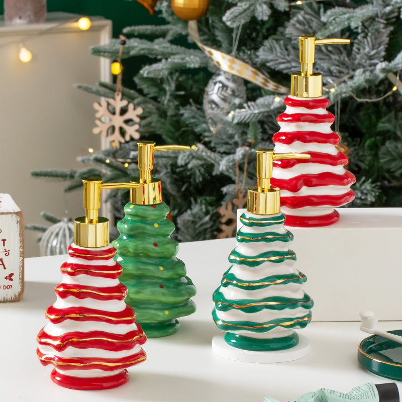 Feblilac Christmas Tree Soap Dispenser 430ml - Feblilac® Mat