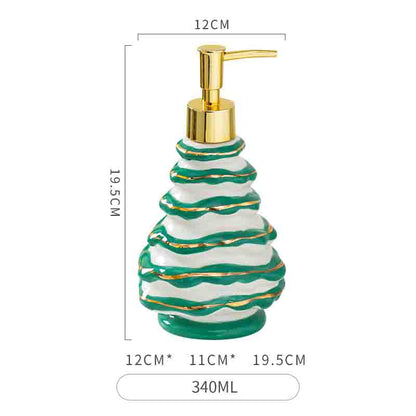 Feblilac Christmas Tree Soap Dispenser 430ml - Feblilac® Mat