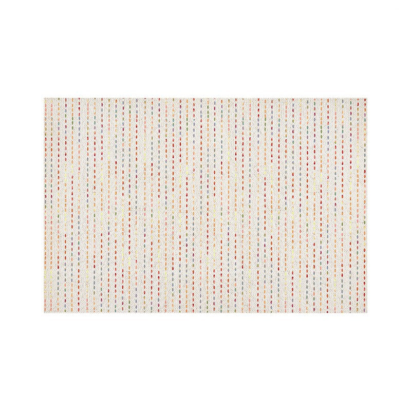 Feblilac Triple Thickened Tender Colored Dot Dyeing Popcorn Wool Cashmere Living Room Mat - view 4