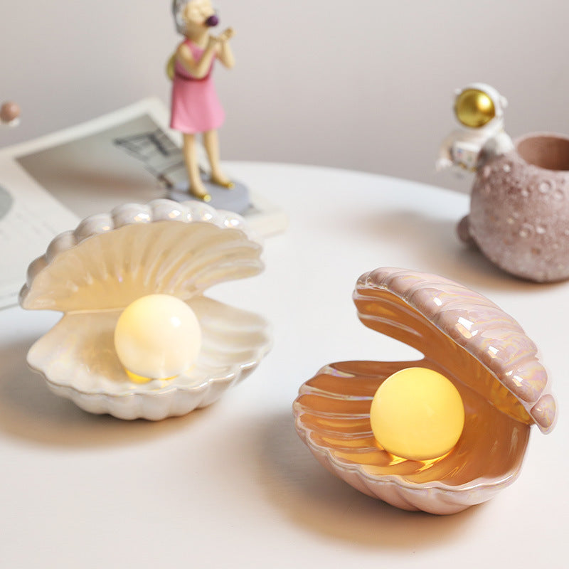 Ceramic Pearl Night Light - view 3