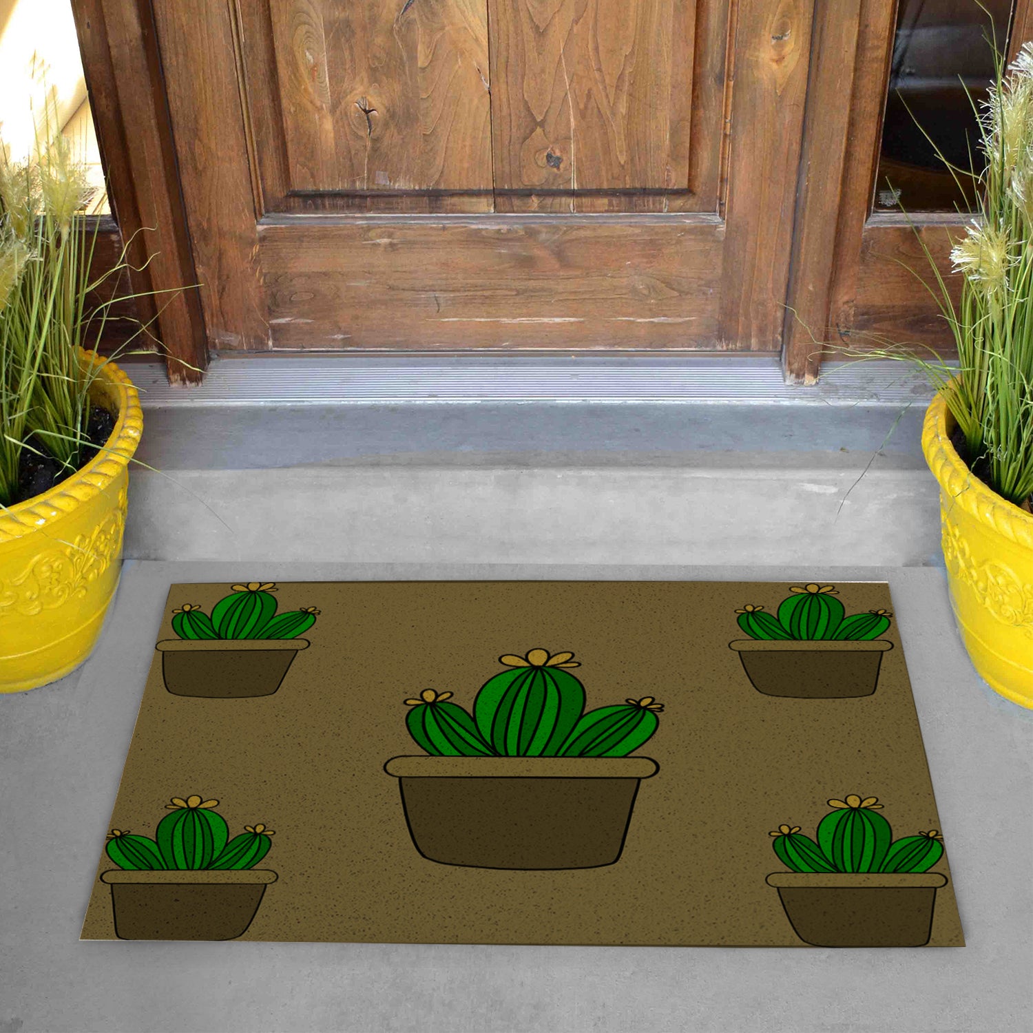Cactus Door Mat