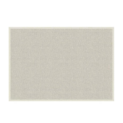 Feblilac Simple Solid Color Wool Cashmere Living Room Mat Carpet