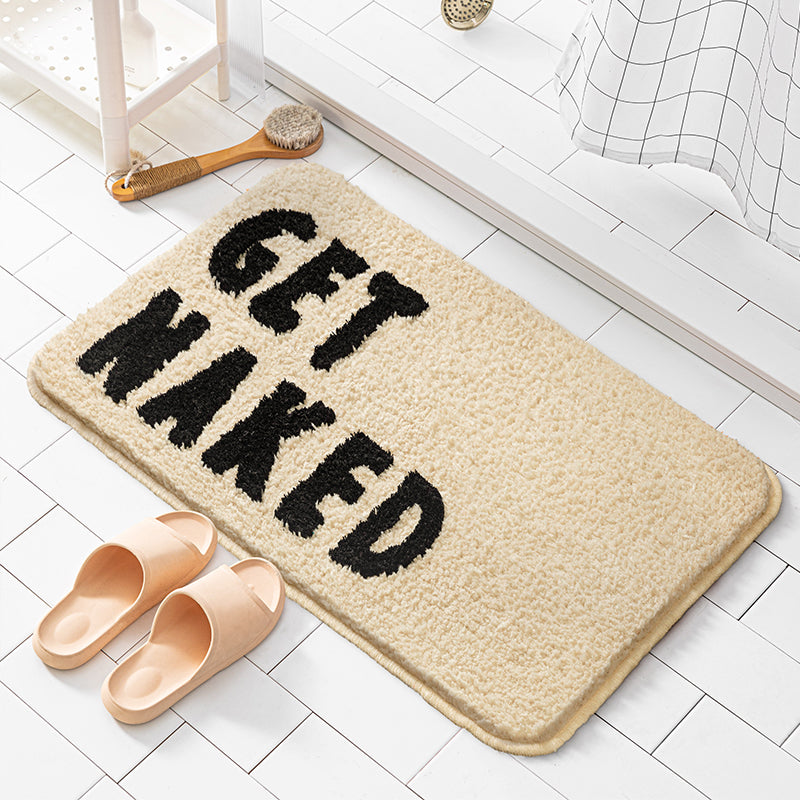 Feblilac Beige Get Naked Bath Mat - Feblilac® Mat