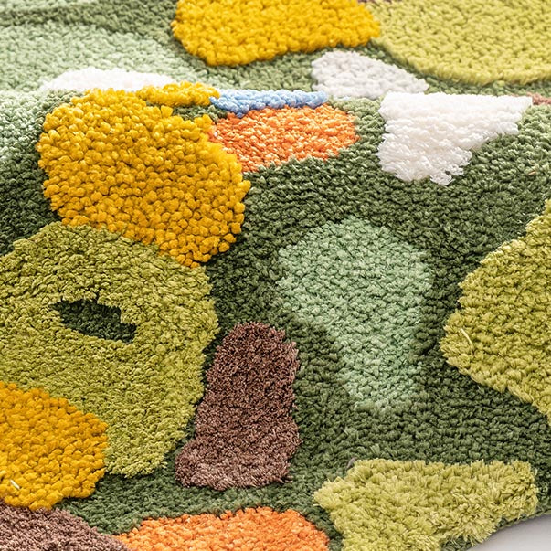 Feblilac 3D Magic Flower Garden Leaves Area Rug Carpet, 80cmX120cm - Feblilac® Mat