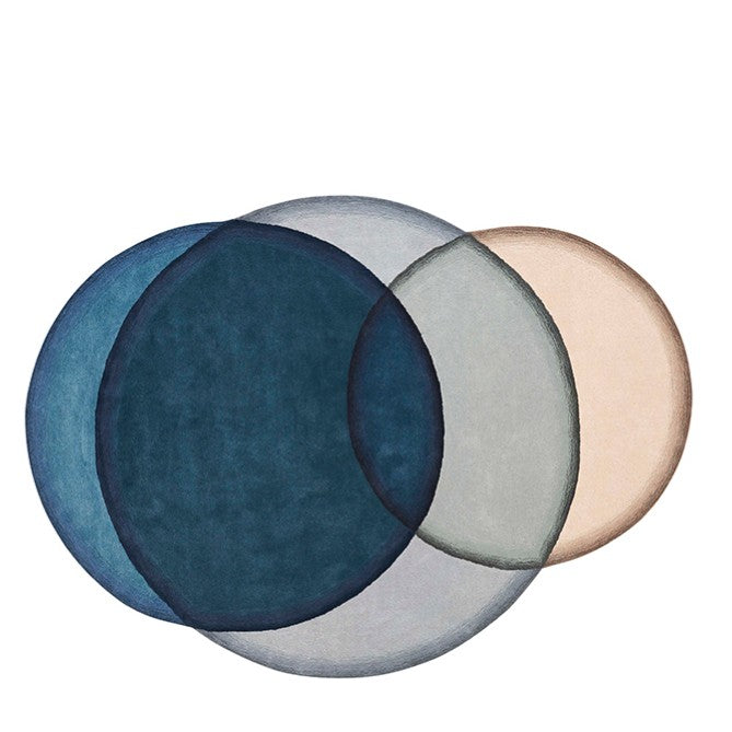 Feblilac Irregular Circles Living Room Mat Carpet - view 8