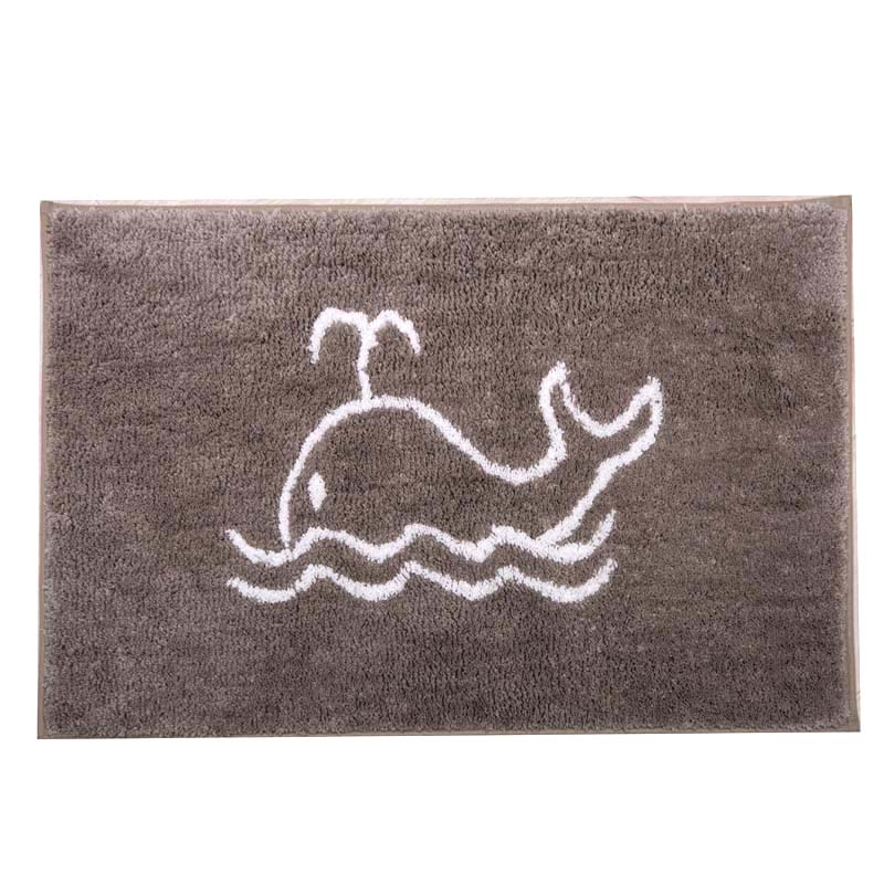 Simple Cartoon Whale Bathroom Mat - Feblilac® Mat