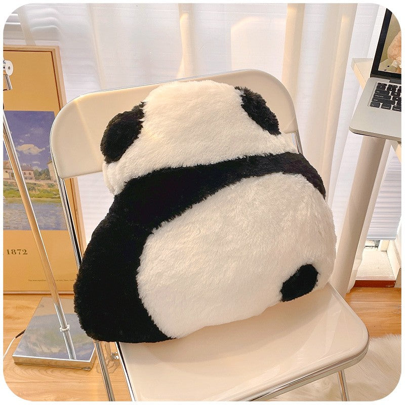 Feblilac Panda Plush Cushion Backrest Cushion