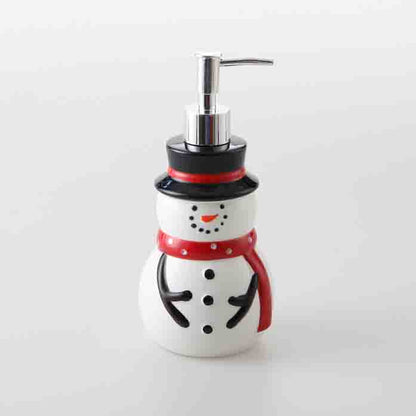 Christmas Snowman Soap Dispenser 430ml - Feblilac® Mat