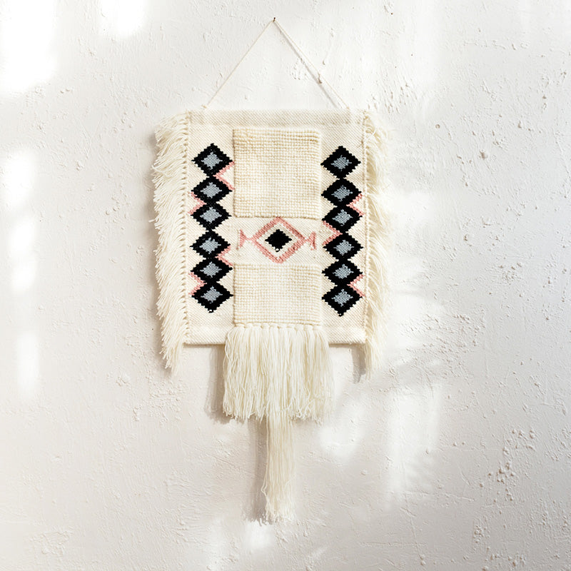 Feblilac Northern Europe Style Tassel Tufted Tapestry