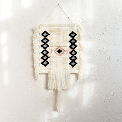 Feblilac Northern Europe Style Tassel Tufted Tapestry