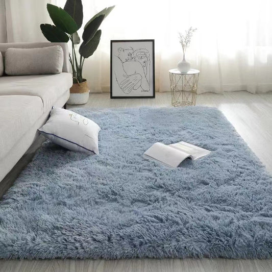 Feblilac Pure Color Faux Fur Multiple Sized Simple Style Carpet for Living Room - Feblilac® Mat