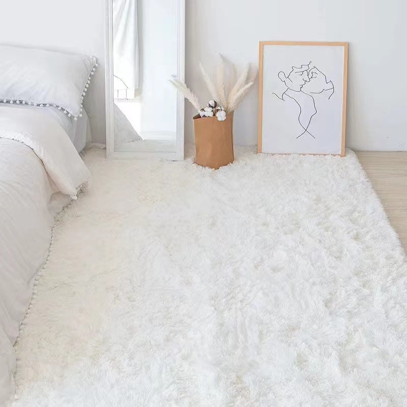 Feblilac Pure Color Faux Fur Multiple Sized Simple Style Carpet for Living Room - Feblilac® Mat