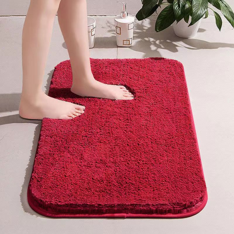 Feblilac Pure Solid Color Blue/Pink/Red/Brown/Grey/White Extra Long Thick Bathroom Mat Runner - Feblilac® Mat