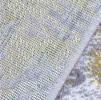 Feblilac Abstract Modern Concise Style Grey Feather Bedroom Rug - Feblilac® Mat