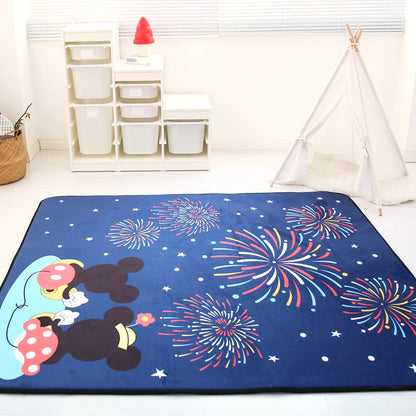 Educational Traffic Play Rug Multicolor Kids Rug Cotton Machine Washable Anti-Slip Backing Pet Friendly Carpet for Boys Room