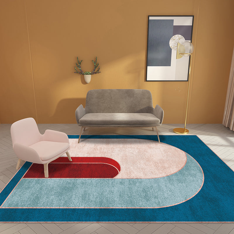 Classical Arched Door Rug Multi-Colored Postmodern Rug Polyester Anti-Slip Backing Washable Pet Friendly Rug for Room - Clearhalo - 'Area Rug' - 'Rug' - 2106884