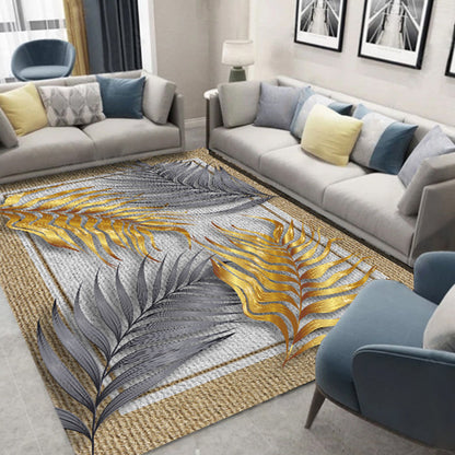 Glam 3D Print Geometric Rug Multicolor Modern Rug Polyester Pet Friendly Stain Resistant Non-Slip Carpet for Home