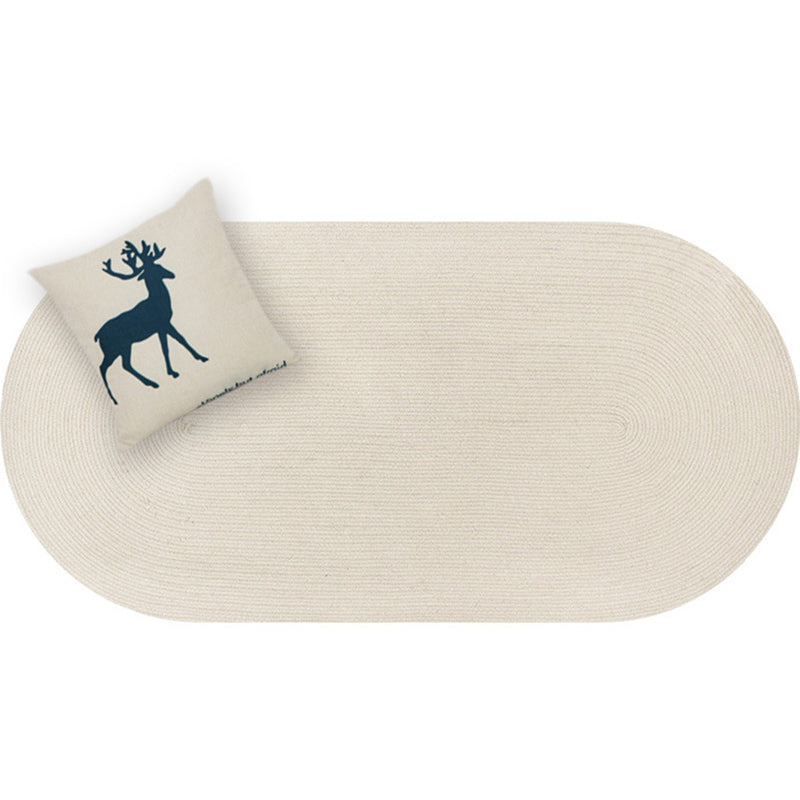 Fine Multicolor Plain Rug Jute Lodge Rug Easy Care Durable Rug for Bedroom - view 3