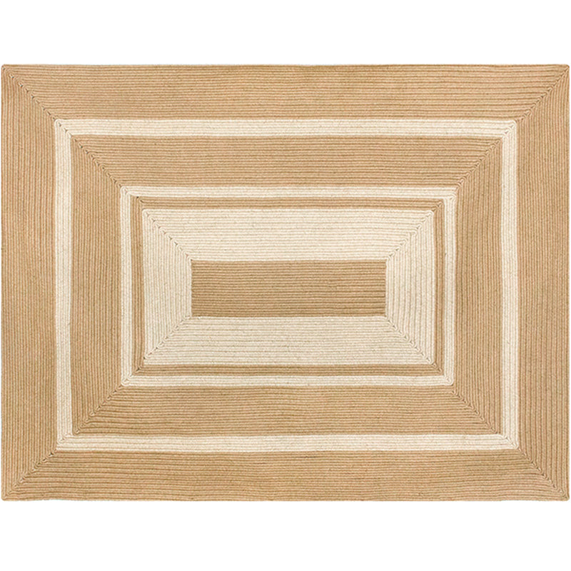 Environmental Plain Rug Multi Colored Lodge Carpet Jute Animal-Friendly Woven Rug for Room - view 7